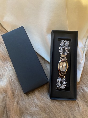 Edelstein armbanduhr perlen - edelstein,