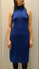 Vintage 70er Lurex Rollkragen
