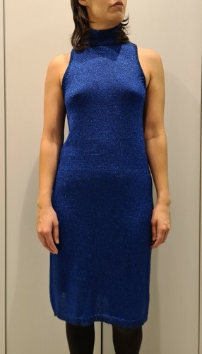 Vintage 70er lurex - lurex, rollkragen