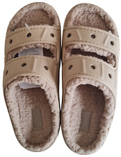 Crocs Baya Cozzy Lined Teddy-Fell 210073-212 off-white beige unisex Gr. 38 - 42