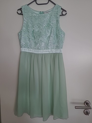 Damen cocktailkleid mint - cocktailkleid, gr.36
