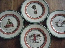 4 Villeroy & Boch Festive Memories House & Garden Collection Kuchenteller Ø 22