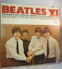"BEATLES VI"  1965  MONO VINYL