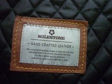 Herren Leder Jacke Milestone Echtleder Gr. XL (54)