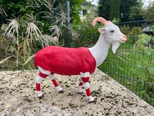 Ziege Ziegenbock Geißbock Deko Figur Zieglein Deko Garten Dekoration