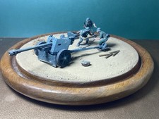 Wehrmacht 7,5 cm Pak 40 1:35 Militär WW2 DAK Tobruk Erwin Rommel Truppen Soldat