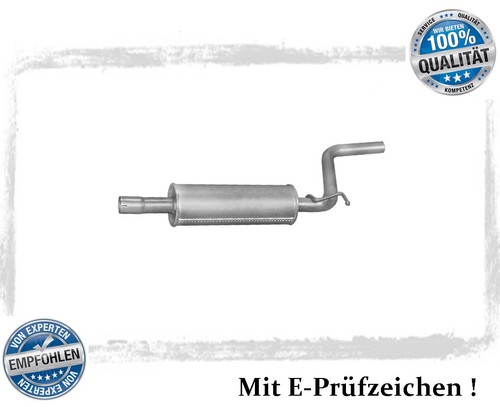 Mittelschalldämpfer für - , vw