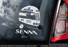 Ayrton Senna - F1 Auto Fenster
