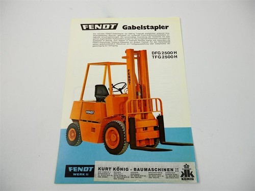 Original prospekt fendt dfg - original,