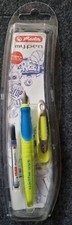 Herlitz 10999779 Füllhalter my.pen gelb/blau, inklusive Patrone