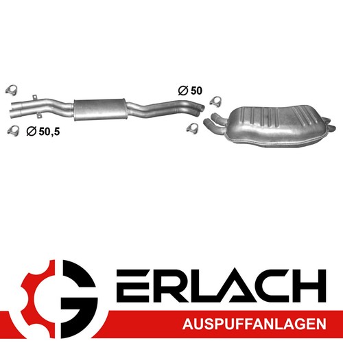 Auspuff für bmw - auspuff, 3er