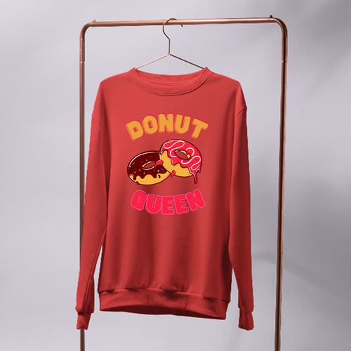 Donut queen sweatshirt süß - sweatshirt,