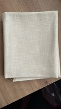Handarbeitstoff zum Besticken, Gesamtgr. 1,00 x 1,80 m, creme, Leinenstruktur