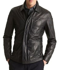 Vintage Herren Echt Lederjacke