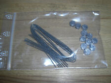 10 x Plomben Blomben + 1o x 20 cm Plombendraht 