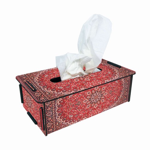 Werkhaus tissuebox teppich rot - tissuebox,
