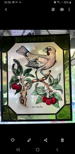 Fensterbild bleiverglasung - fensterbild,