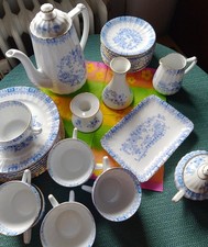 Seltmann Weiden Bavaria, China Blau, 33-teilig