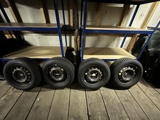 4xStahlfelgen 15x6J mit DUNLOP