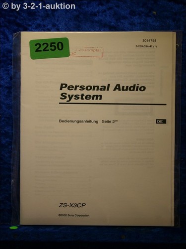 Sony bedienungsanleitung - sony,