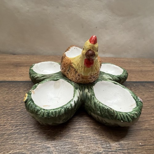 Eierhalter huhn keramik - eierhalter,