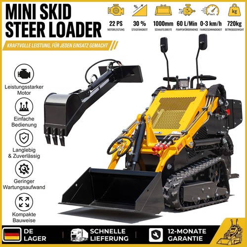 Mini kettenlader rato r740d - mini,