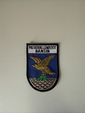Volksmarine Patch Aufnäher Patrouillenboot Bansin NVA