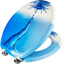 Cornat KSD523 WC-Sitz Water Ansprechendes Design Hochwertiger Holzkern Komfor...