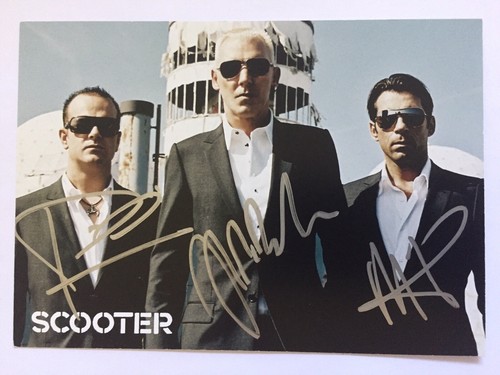 Scooter baxxter signiert - jp,