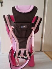 Baby Kinder Tragetasche Bauchtrage Babyträger Babyrucksack rosa guter Zustand 