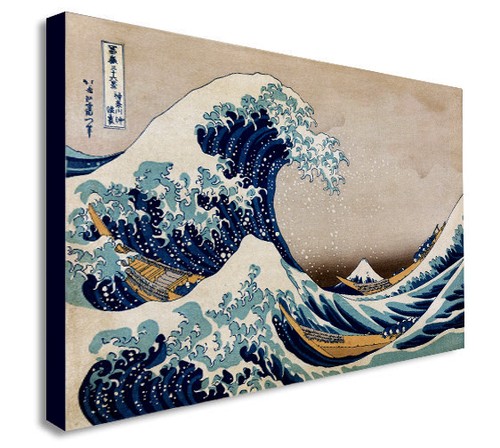 Die große welle - welle, vor
