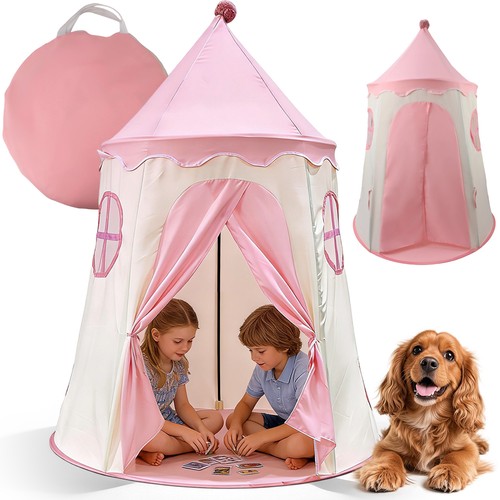 Spielzelt kinder mädchen - spielzelt, rosa