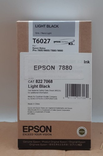 Epson t6027 tinte light black - epson,