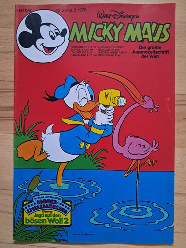 Micky maus vom 8 1978 - maus,