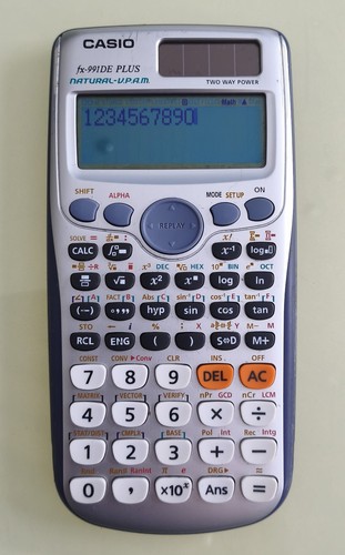Casio 991de plus - fx-991de,