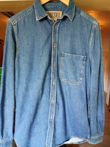 Blaues sommer jeanshemd von - blaues,