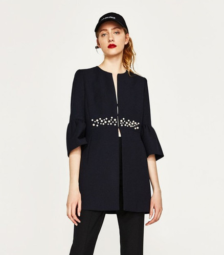 Zara mantel longblazer - longblazer, mit