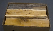 Drechselholz-Mix Abschnitte Kirsche Zwetschge Eibe abgelagert und trocken