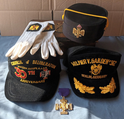 Freimaurer regalia konvolut - regalia,