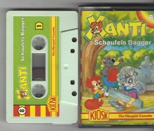 MC Kassette XANTI , Folge 8 SCHAUFELS BAGGER , KIOSK EDGAR OTT