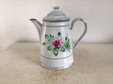 Alte Emaille Kanne Krug