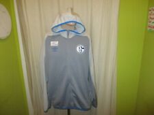 FC Schalke 04 umbro Spieler Freizeit- Präsentationsanzug Kapuzen Jacke Gr.L TOP