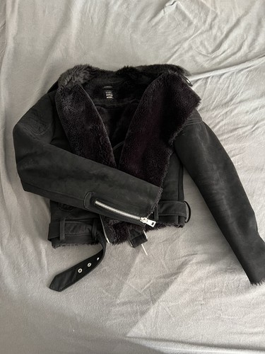 Zara trf damen bikerjacke - trf,