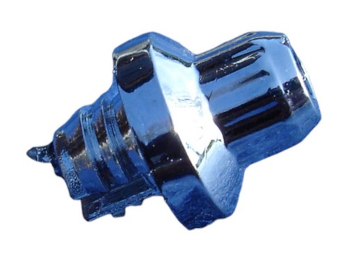 Zierstopfen 6mm außen kant - 6mm, 12