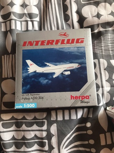 Herpa wings 500 interflug - herpa,