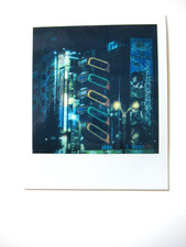 N. ARAKI: ORIGINAL POLAROID "TOKIO BEI NACHT" HANDSIGNIERT MIT ZERTIFIKAT RAR!