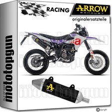 auspuff race aluminium schwarz