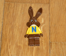Lego Figur Minifigur Nesquik Hase 4051 Quicky the Nesquik Bunny (Nestlé Rabbit)