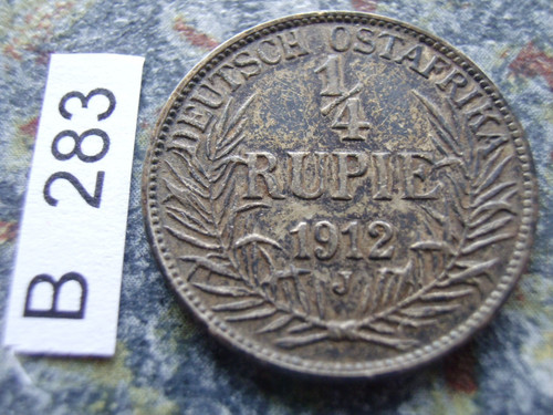 Deutsch ostafrika rupie - 1/4,