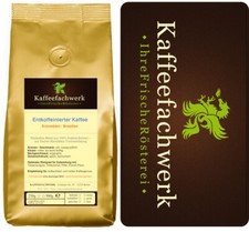 Kaffee entkoffeiniert CO2 Decaf ♥ koffeinfreier Kaffee aus frischer Röstung